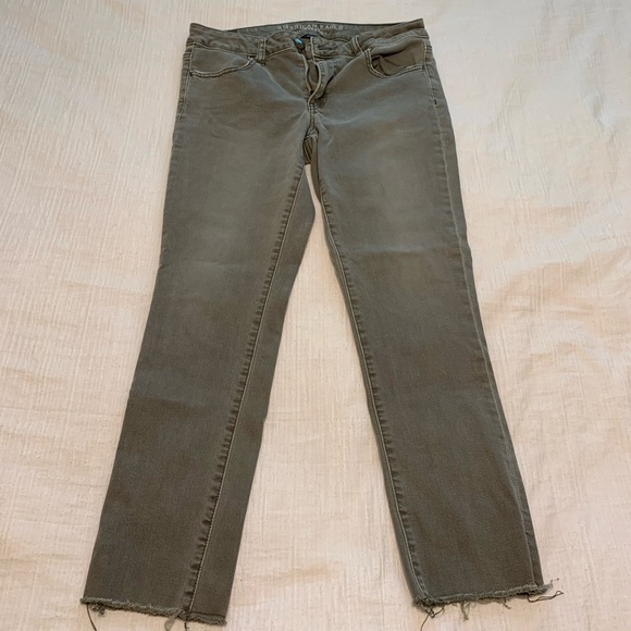 American Eagle Outfitters Denim - Olive green American Eagle pants